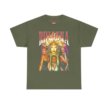 RiRi Graphic Tee — Retro Collage Music Icon Design