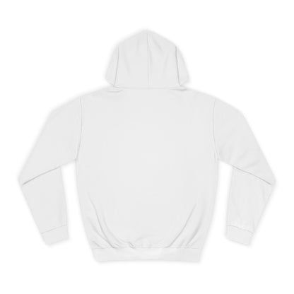 Marshmallow Smile Hoodie — Drip Smiley Face Graphic Streetwear Pullover