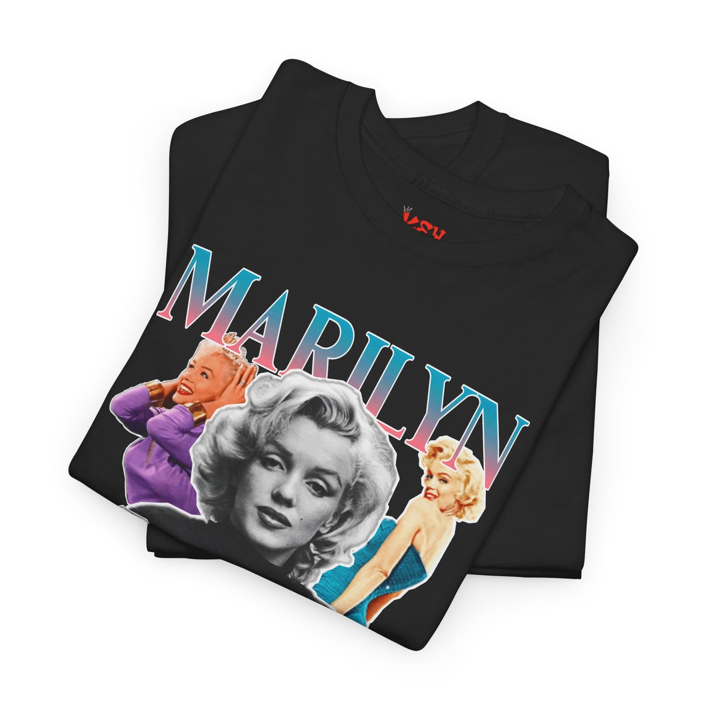 Marilyn  Collage Tee — Vintage Pop Culture Icon T‑Shirt