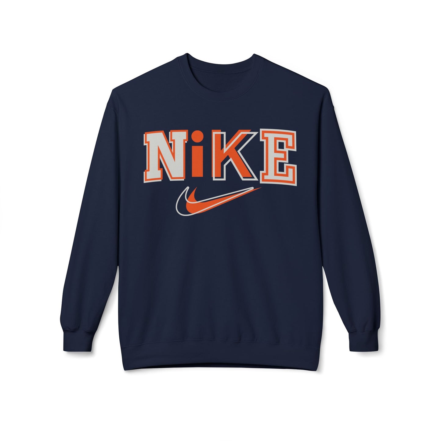 'NIKE' Retro Crewneck