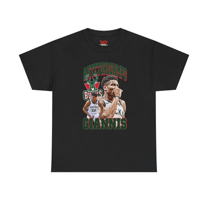 Giannis Antetokounmpo Unisex Heavy Cotton Tee - Basketball Fan Apparel