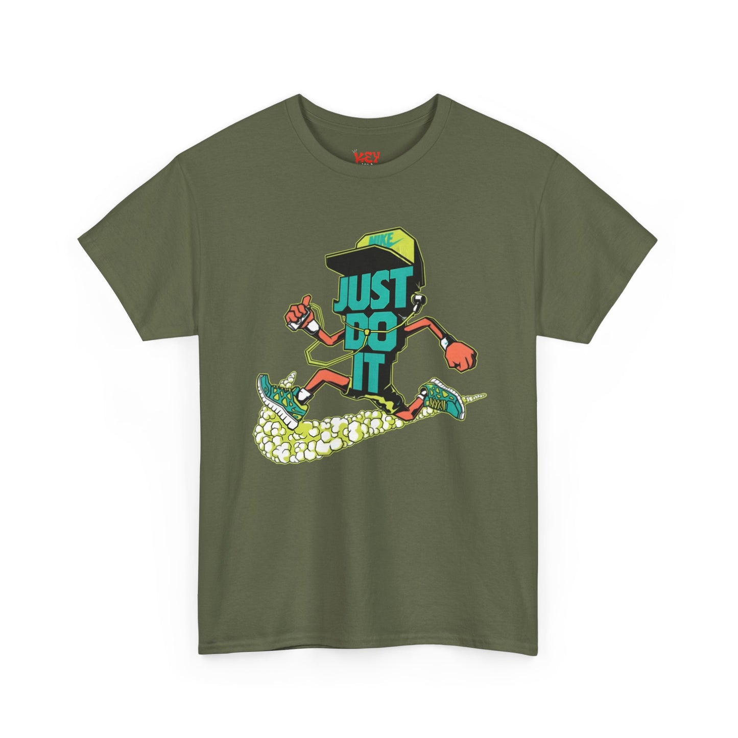 Just Do It Skate Tee — Retro Graphic Skateboard T‑Shirt