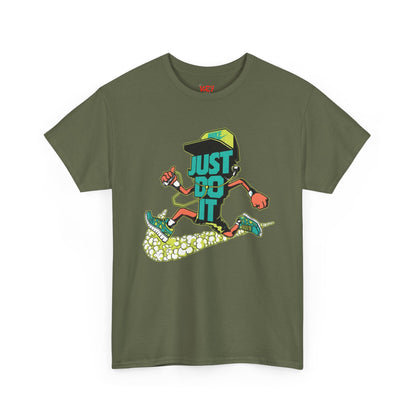 Just Do It Skate Tee — Retro Graphic Skateboard T‑Shirt