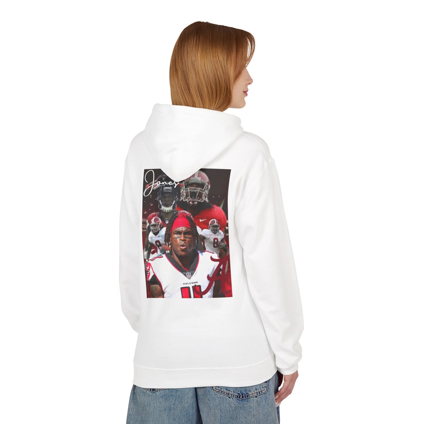 Julio Jones Custom Hoodie — 'Keywear' Signature Graphic Football Player Pullover