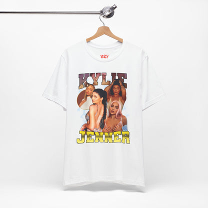 Bootleg Kylie Jenner Graphic Tee — Retro Collage
