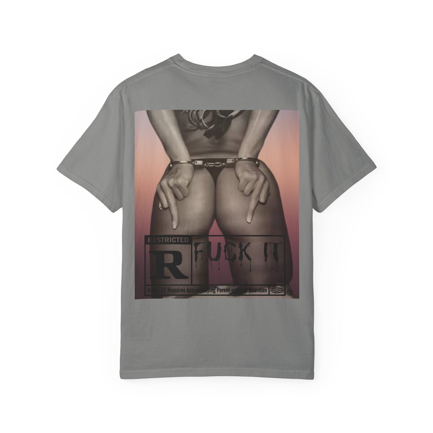 Keywear Customs Graphic T-Shirt — 'Fuck It' Back Print Provocative Streetwear