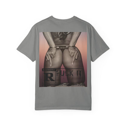 Keywear Customs Graphic T-Shirt — 'Fuck It' Back Print Provocative Streetwear