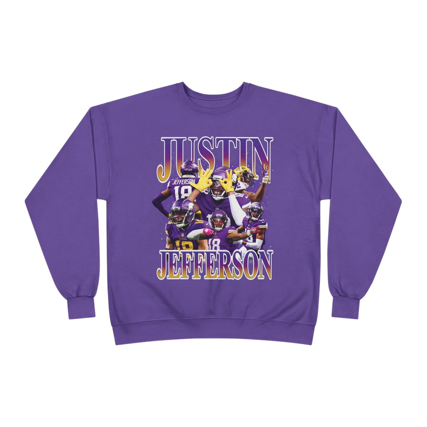 Justin Jefferson Design  Crewneck Sweatshirt