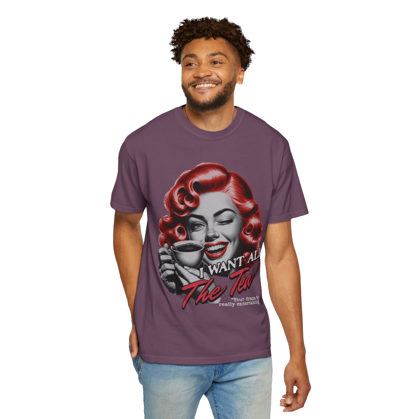 "I Want All The Tea" Retro T-shirt