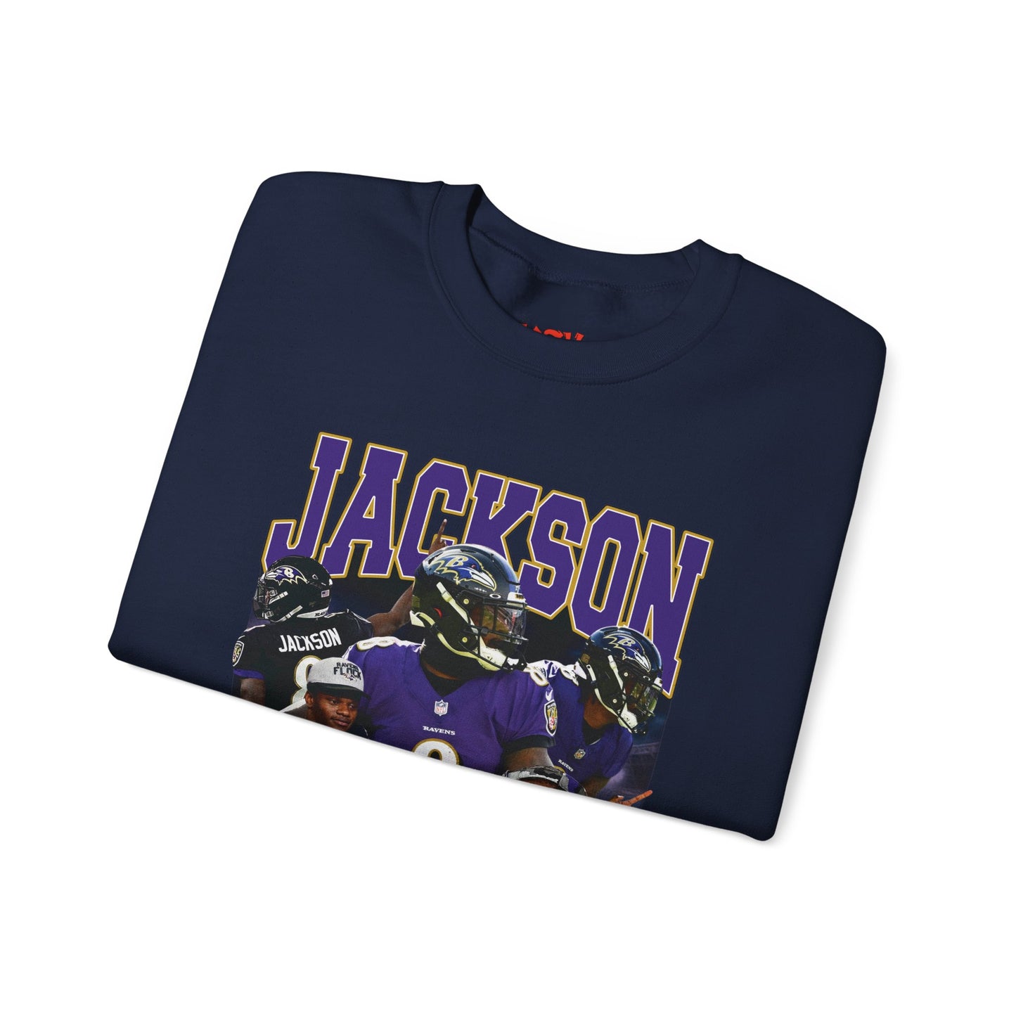 Lamar Jackson Graphic Crewneck Sweatshirt | Cozy Sports Apparel | Unisex Casual Wear | Perfect for Game Day, Gifts, Stylish & Comfy Sweatshirt