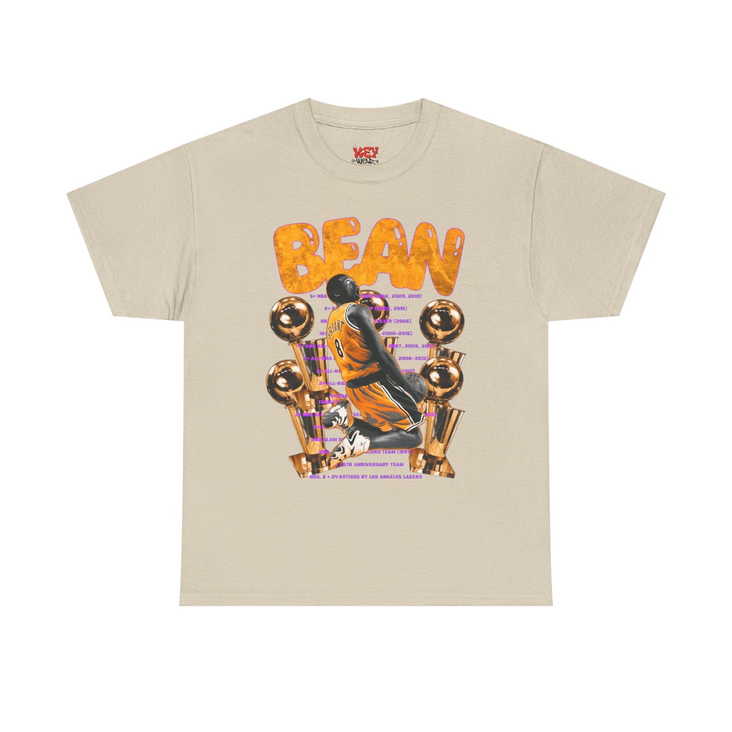 Kobe "Bean" Bryant Unisex Heavy Cotton Tee