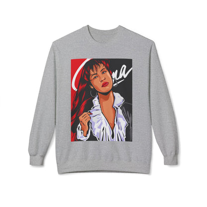 Selena Retro Pop Portrait Crewneck Sweatshirt