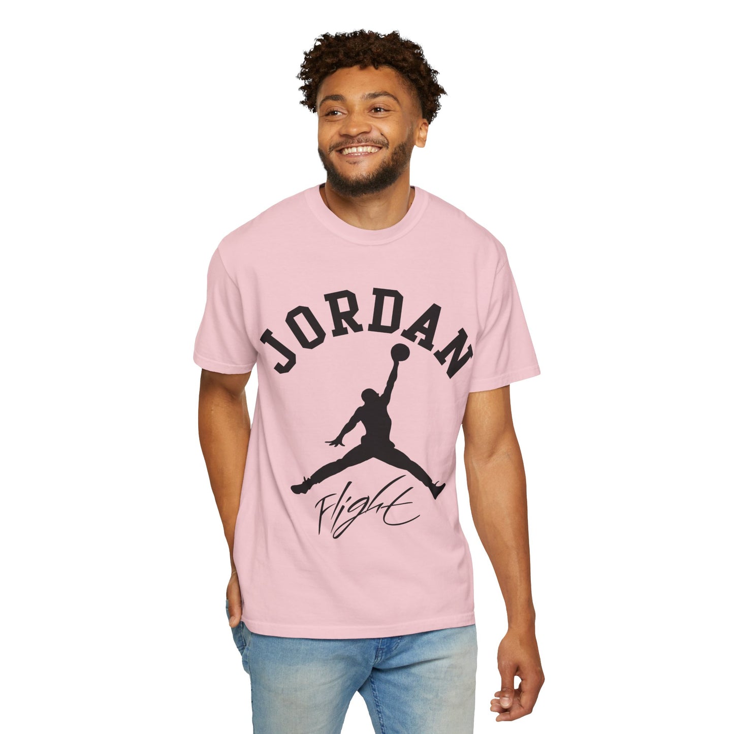 Jordan Flight T‑Shirt — Retro Basketball Logo Tee