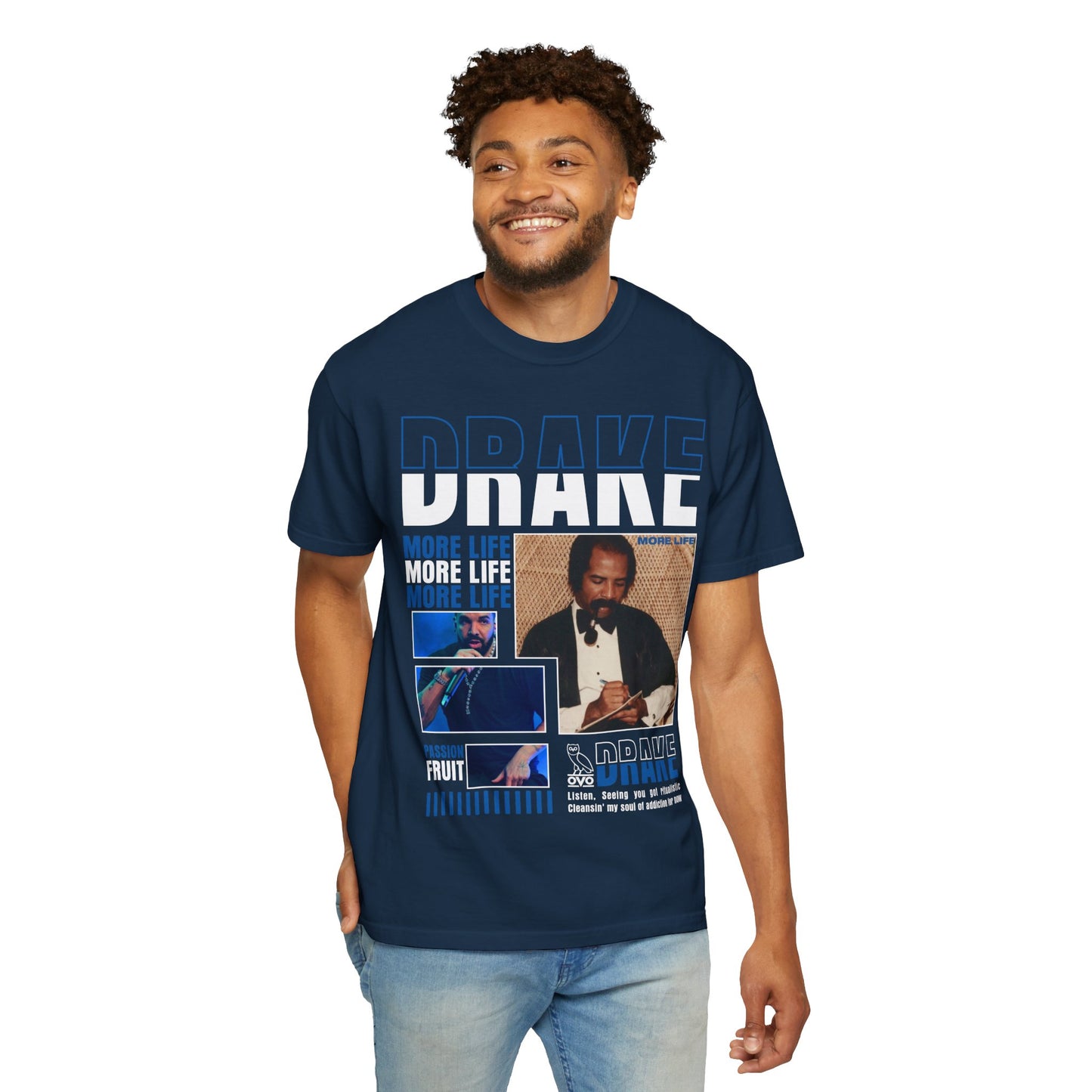 Vintage Drake 'More Life' Graphic T-Shirt