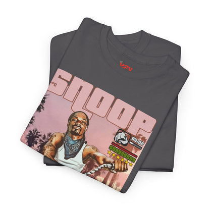 Snoop Retro Pink Hip-Hop Poster Tee