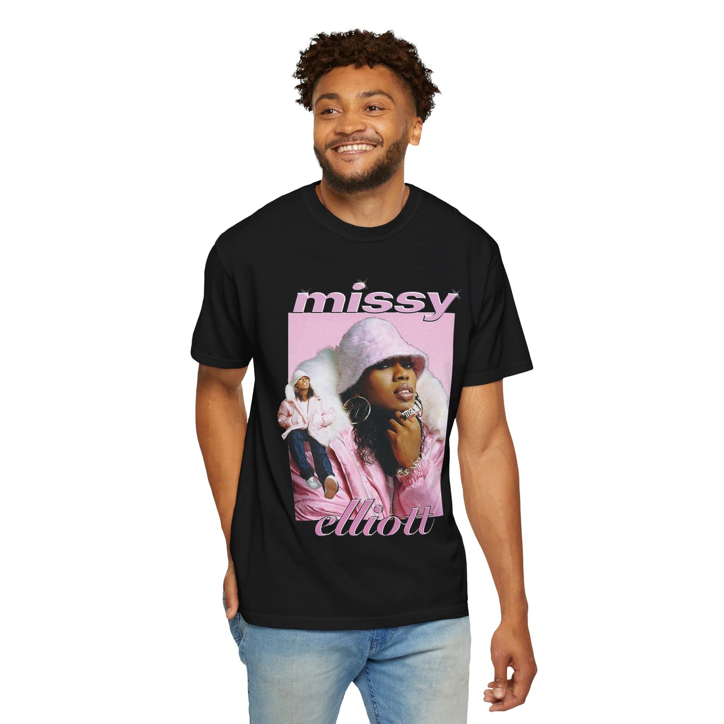 Missy Elliot Graphic T-shirt Portrait