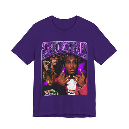 Juice WRLD Unisex Jersey Tee - Retro Graphic T-Shirt for Music Fans
