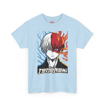 Shoto Todoroki Split Flame & Ice Graphic Tee