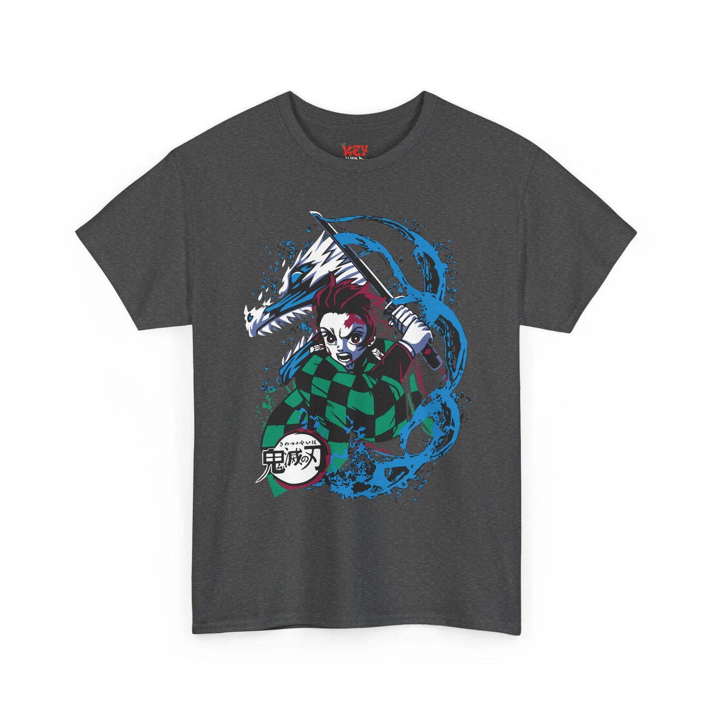 Demon Slayer Tanjiro Graphic Tee — Water Breathing Anime T-Shirt