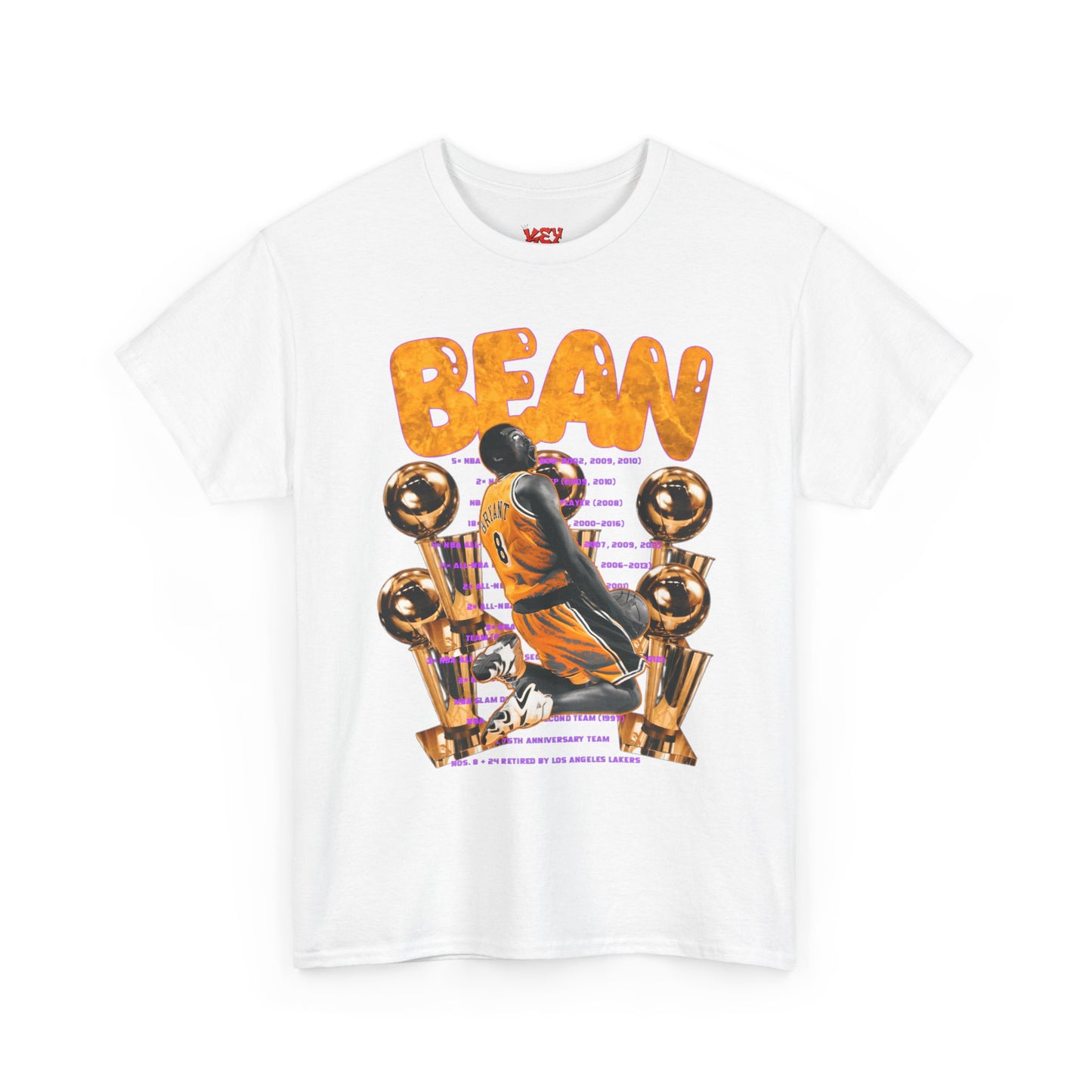 Kobe "Bean" Bryant Unisex Heavy Cotton Tee