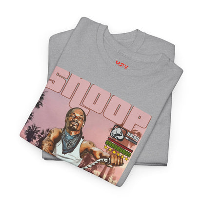 Snoop Retro Pink Hip-Hop Poster Tee
