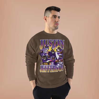 Justin Jefferson Design  Crewneck Sweatshirt