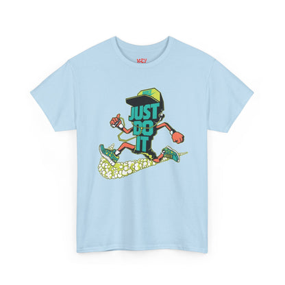 Just Do It Skate Tee — Retro Graphic Skateboard T‑Shirt