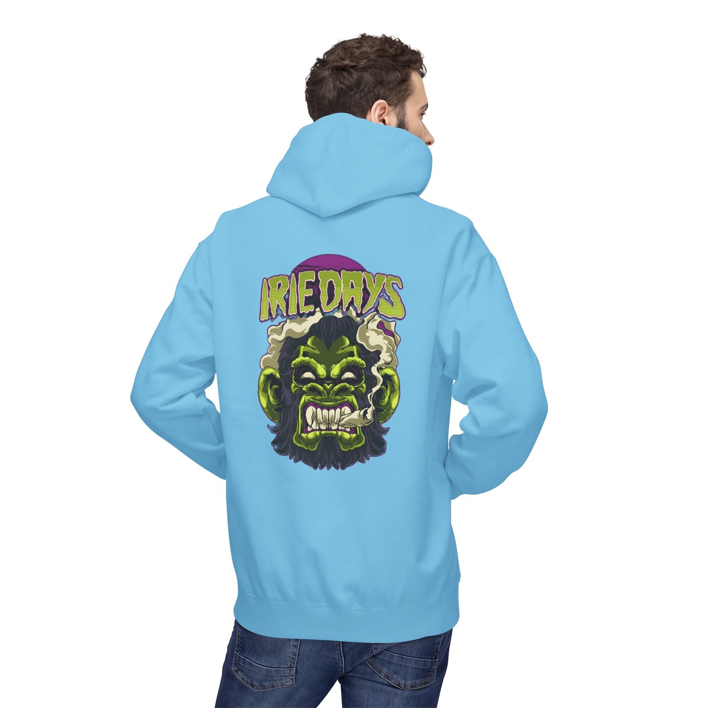 Irie Days Gorilla Graphic Hoodie — Green Monster Streetwear Pullover