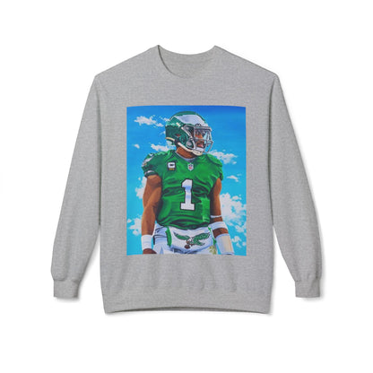 Jalen Hurts Athletic Art Fleece Crewneck Sweatshirt