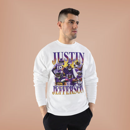 Justin Jefferson Design  Crewneck Sweatshirt