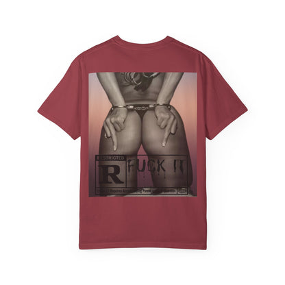 Keywear Customs Graphic T-Shirt — 'Fuck It' Back Print Provocative Streetwear