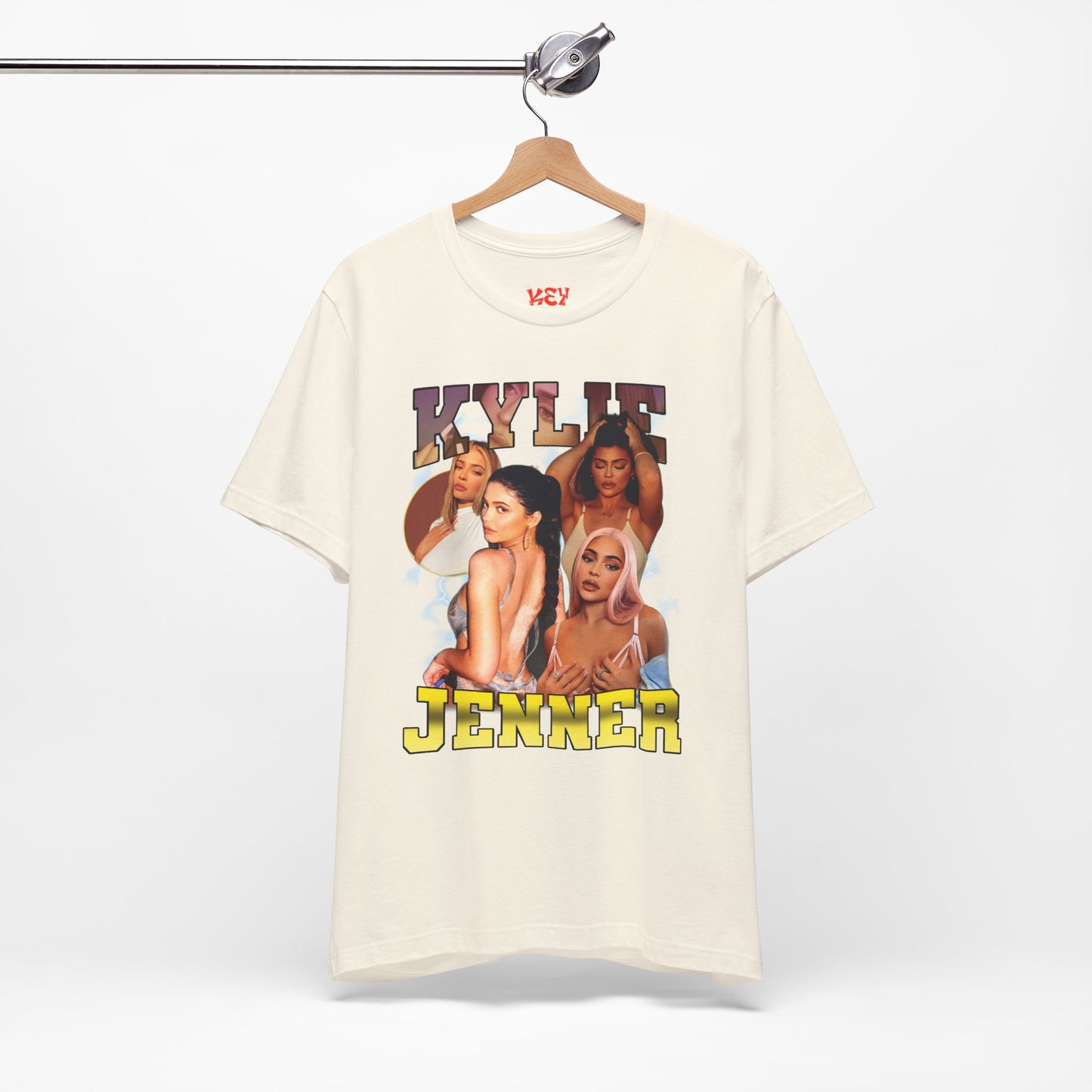 Bootleg Kylie Jenner Graphic Tee — Retro Collage