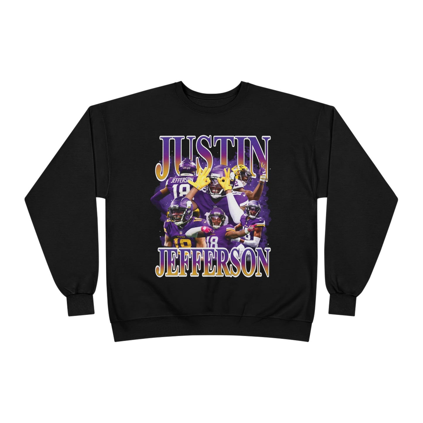 Justin Jefferson Design  Crewneck Sweatshirt