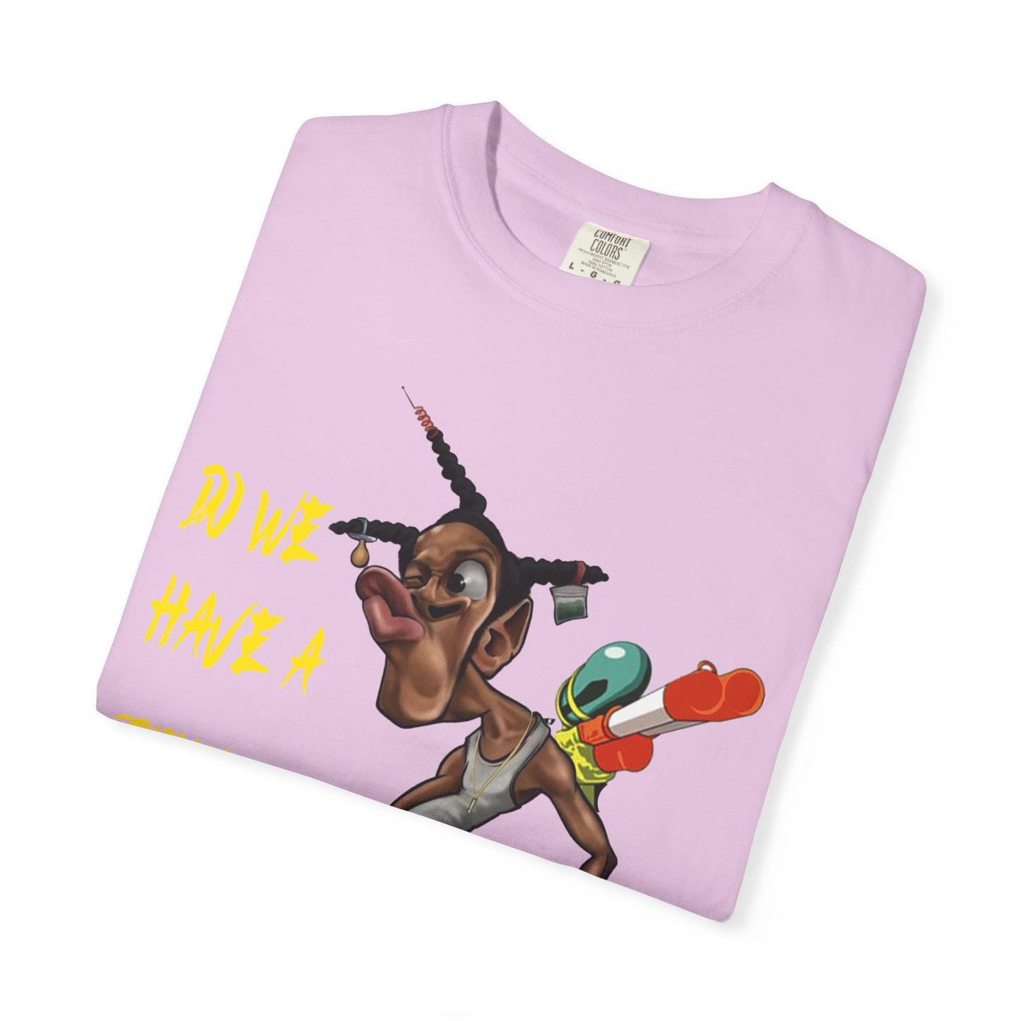 Don’t Be a Menace Graphic T-Shirt — “Do We Have a Problem?” Urban Cartoon Streetwear