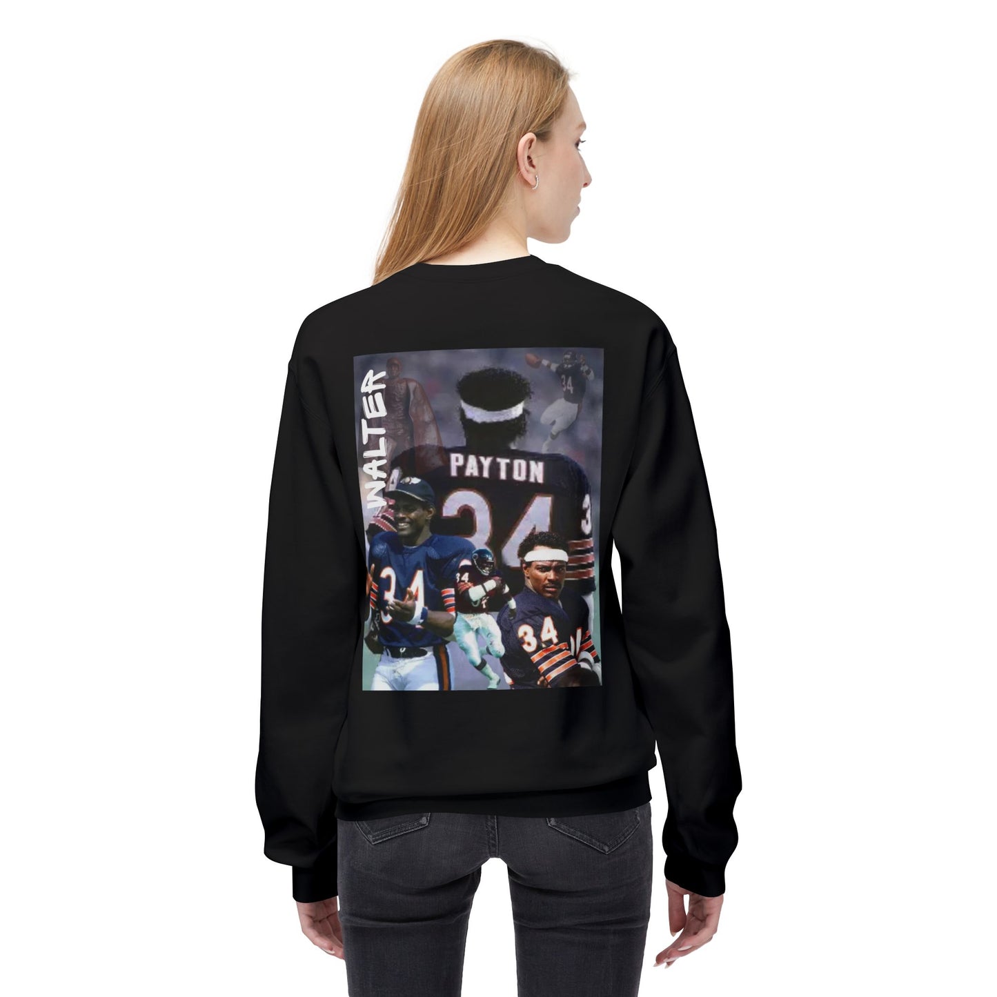 Walter Payton Tribute Crewneck Sweatshirt - Unisex Midweight Fleece