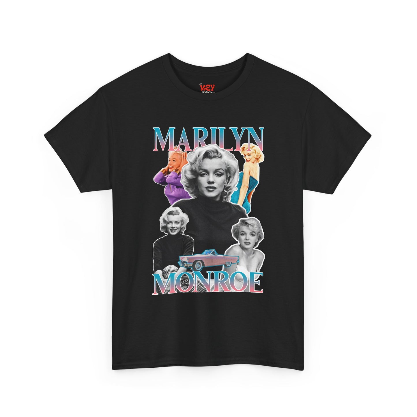 Marilyn  Collage Tee — Vintage Pop Culture Icon T‑Shirt