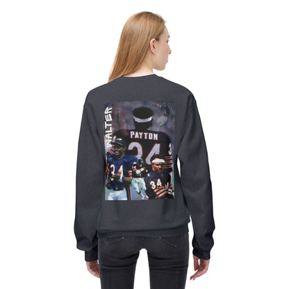Walter Payton Tribute Crewneck Sweatshirt - Unisex Midweight Fleece