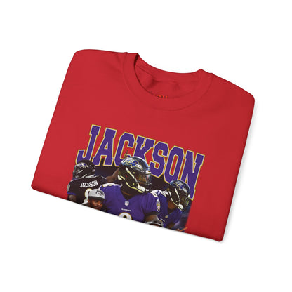 Lamar Jackson Graphic Crewneck Sweatshirt | Cozy Sports Apparel | Unisex Casual Wear | Perfect for Game Day, Gifts, Stylish & Comfy Sweatshirt