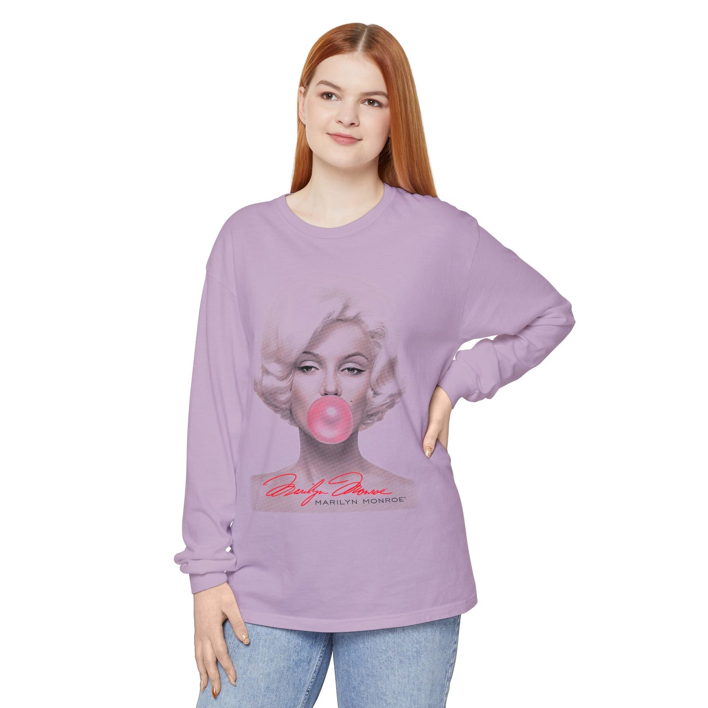 Monroe Bubble Gum Long Sleeve T-shirt