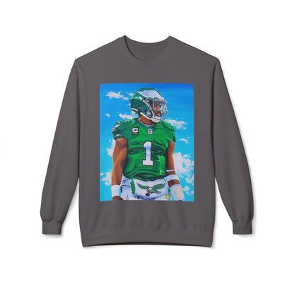 Jalen Hurts Athletic Art Fleece Crewneck Sweatshirt