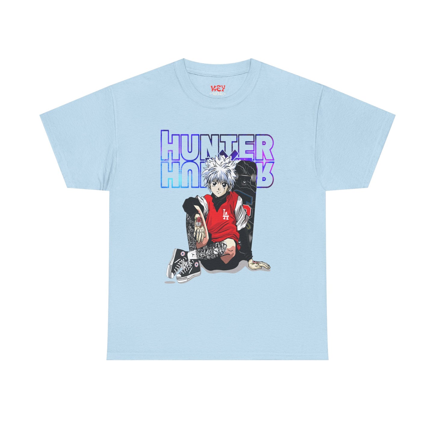 Hunter x Hunter Unisex Heavy Cotton Tee - Anime Graphic Tee