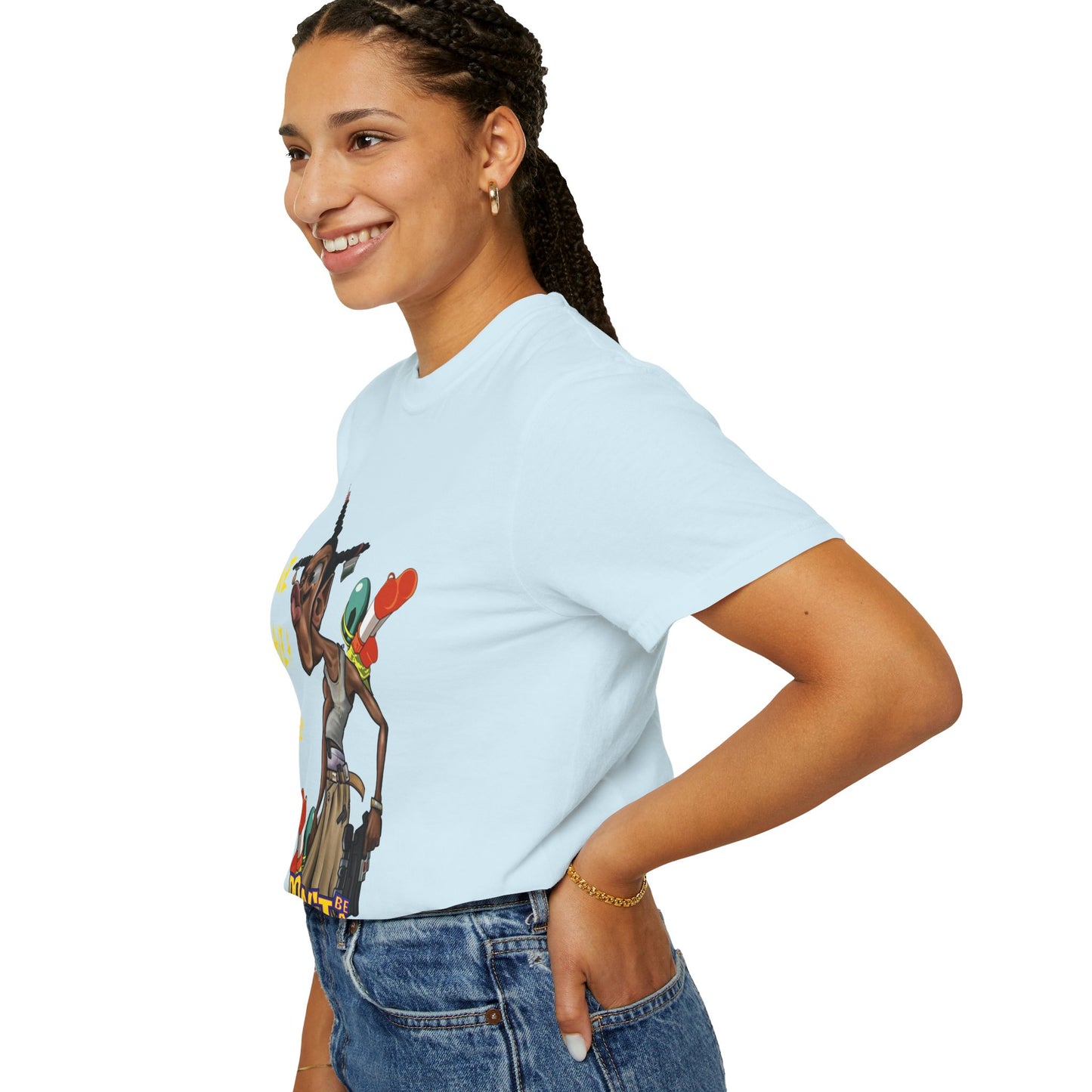 Don’t Be a Menace Graphic T-Shirt — “Do We Have a Problem?” Urban Cartoon Streetwear