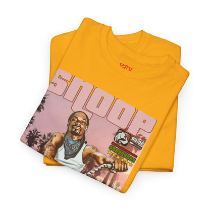 Snoop Retro Pink Hip-Hop Poster Tee