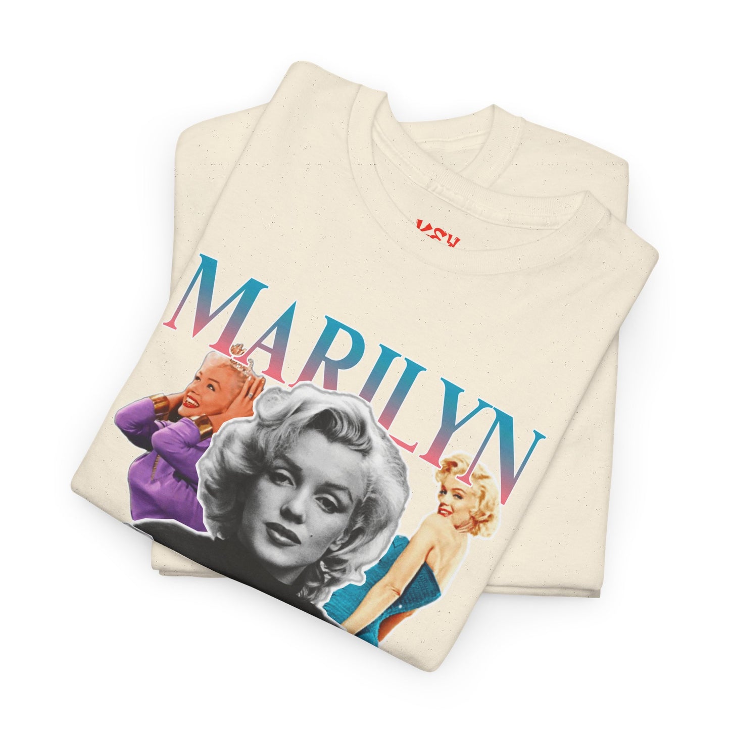Marilyn  Collage Tee — Vintage Pop Culture Icon T‑Shirt