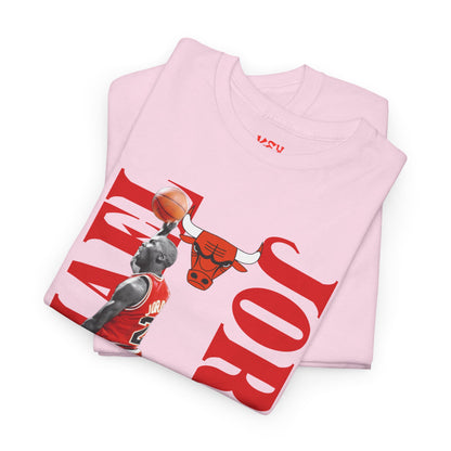 Michael Jordan Unisex Heavy Cotton Tee - Classic Basketball Style