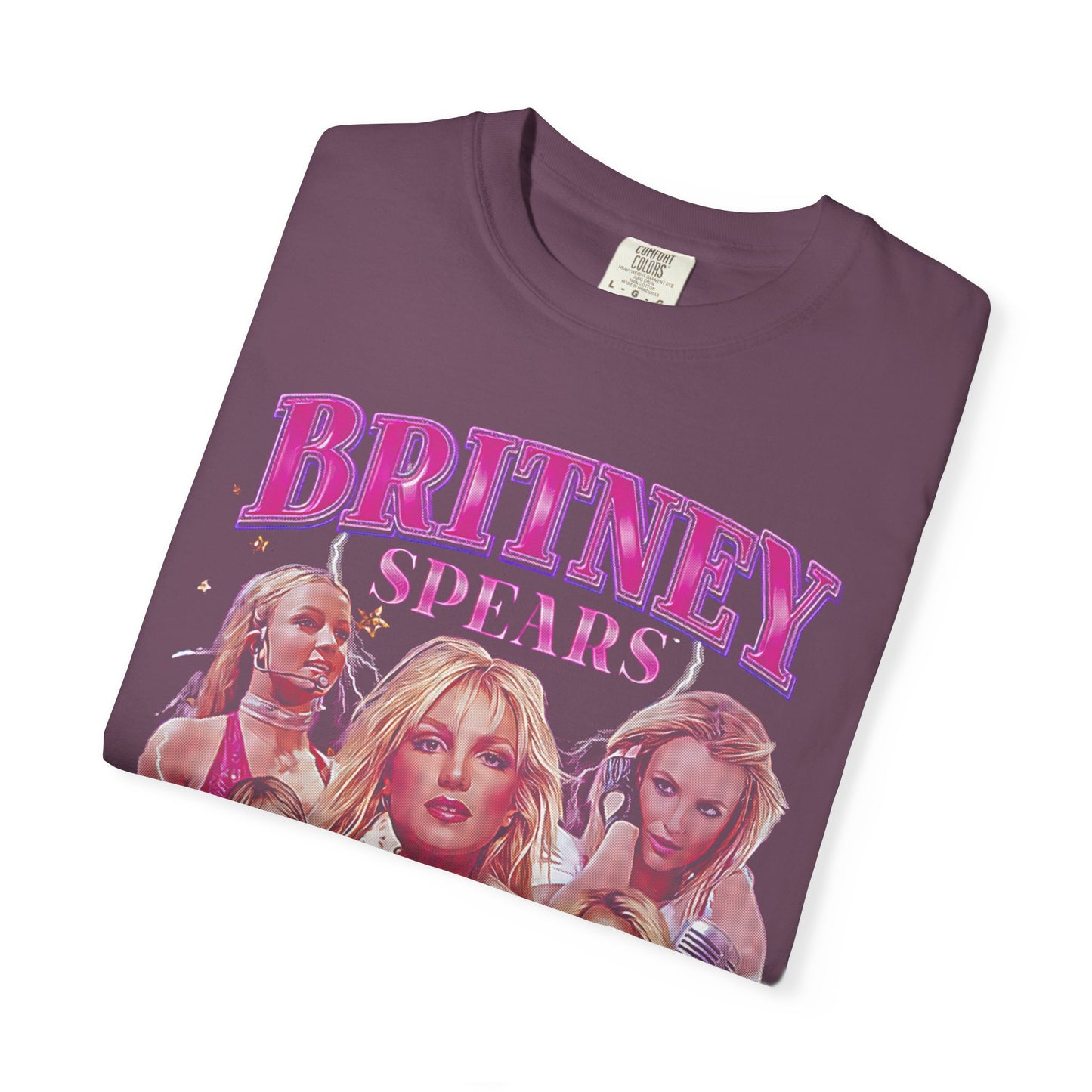 Britney Vintage Pop Star Collage T-Shirt