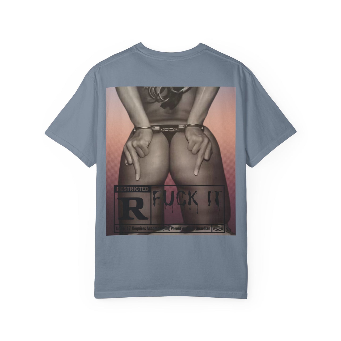 Keywear Customs Graphic T-Shirt — 'Fuck It' Back Print Provocative Streetwear