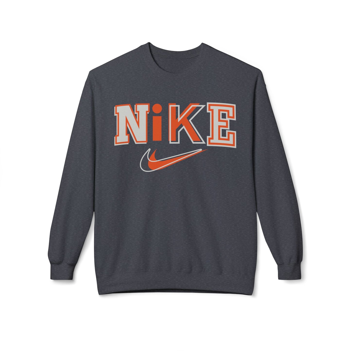 'NIKE' Retro Crewneck