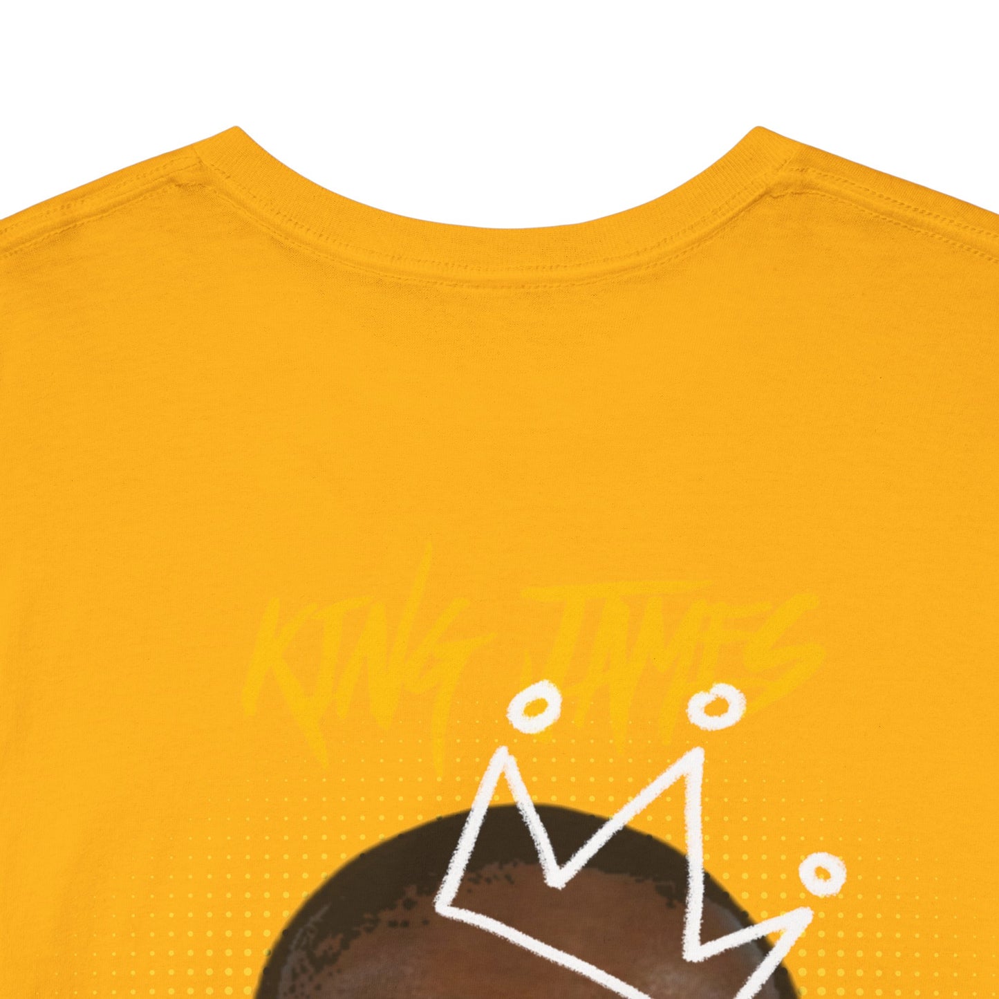 'King'  James Crown Face T-shirt
