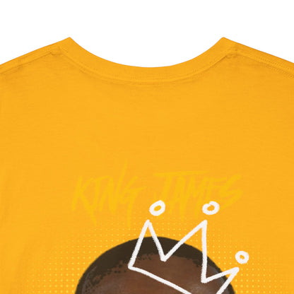'King'  James Crown Face T-shirt